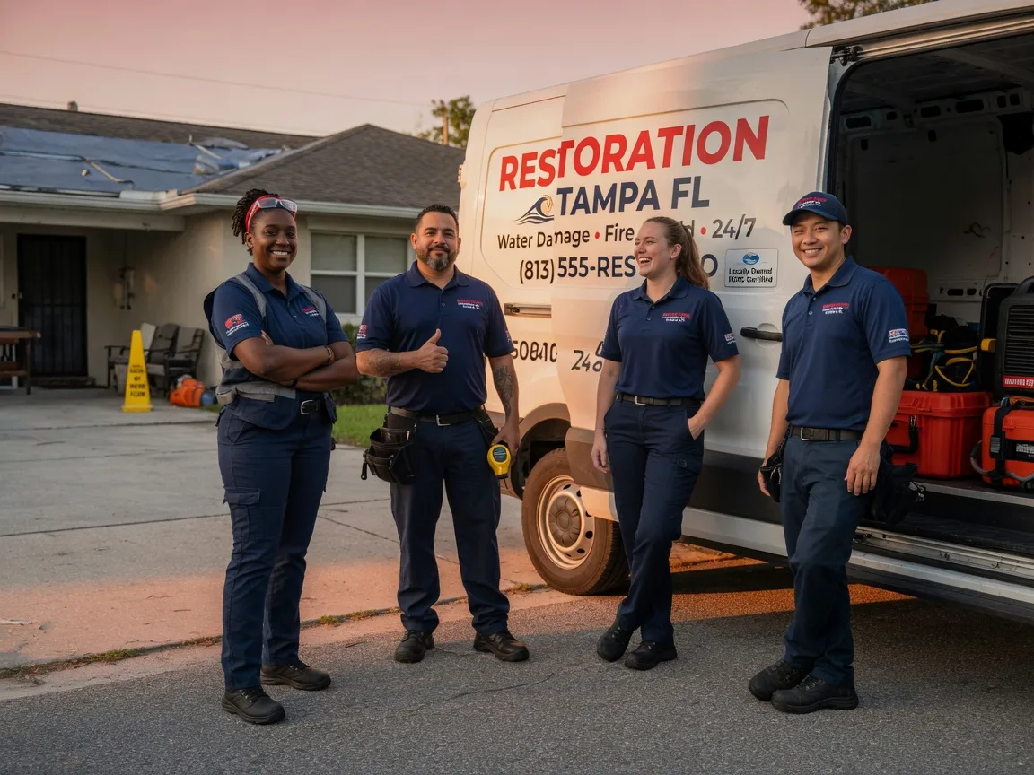 Water Damage Restoration company in Bremond, TX